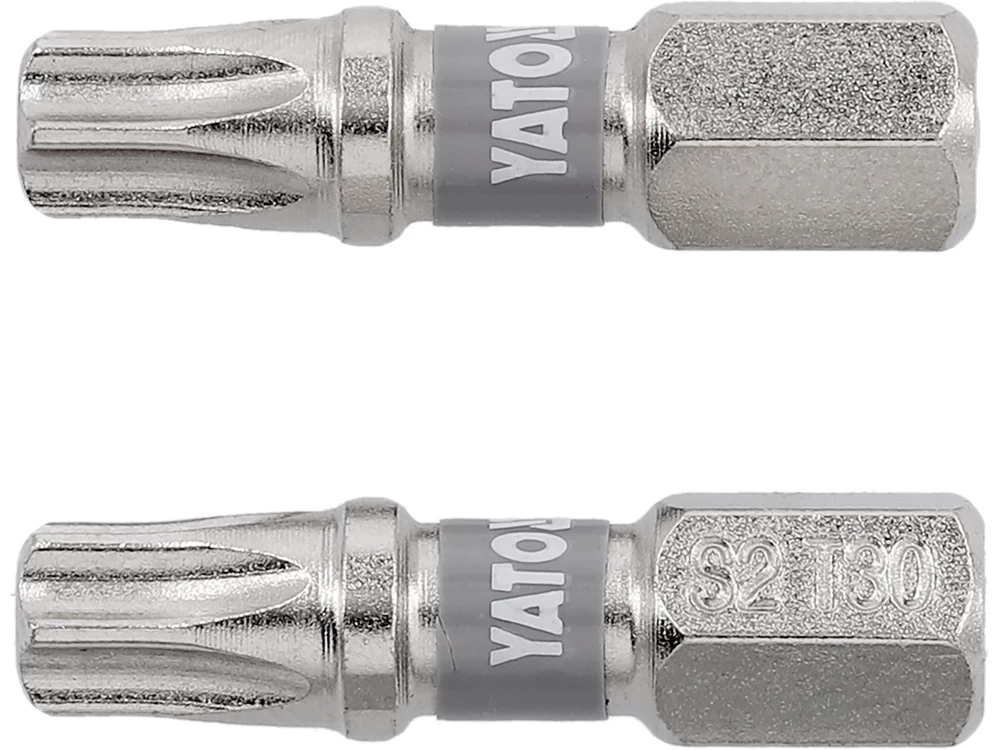 Antgaliai | 6,3 mm (1/4) | S2 Ni | T-Star (Torx) T30 | 2 vnt. (YT-78015)