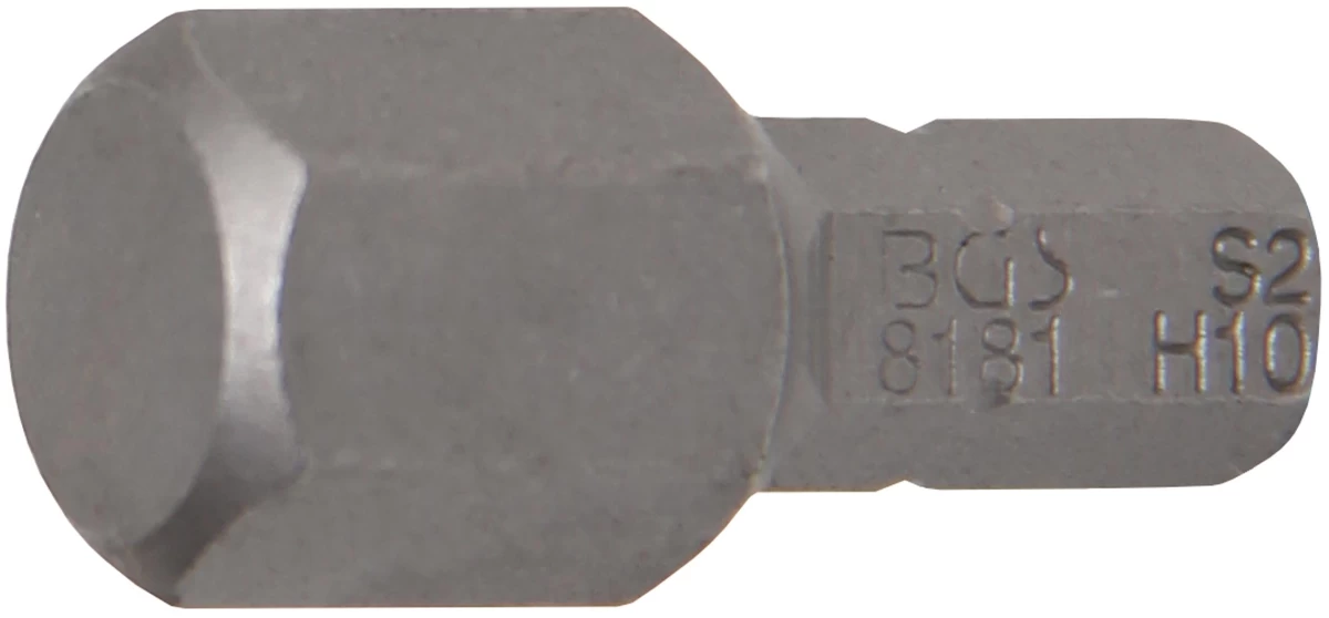 Antgalis | 6.3 mm (1/4) | hex šešiakampis 10 mm (8181)