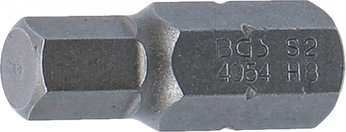Antgalis | ilgis 30 mm | 10 mm (3/8) storis | Hex šešiakampis 8 mm (4954)