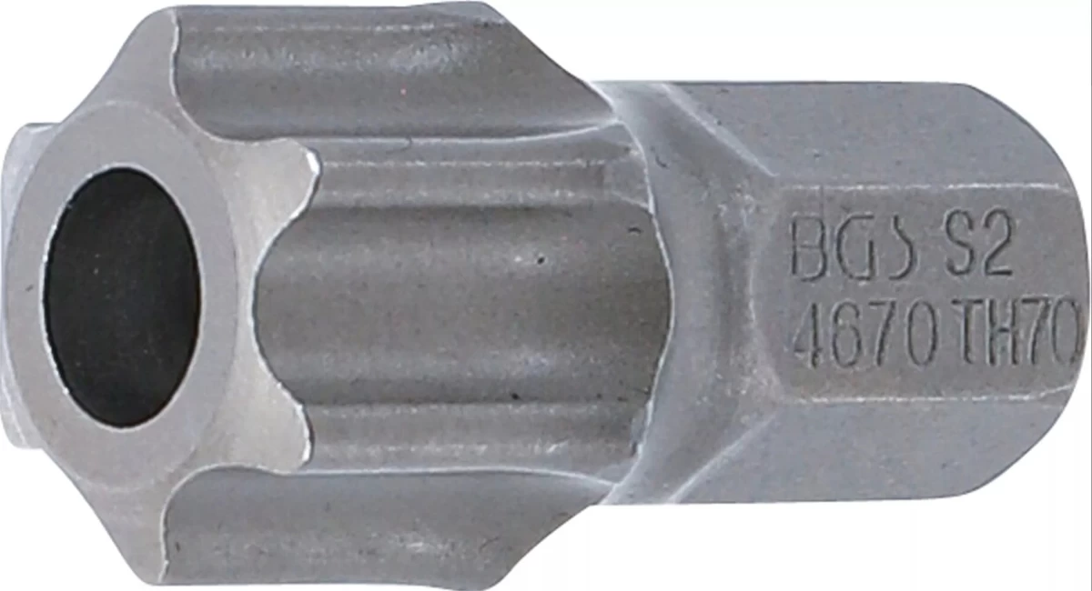 Antgalis | ilgis 30 mm | 10 mm (3/8) storis | T-Star su skyle (Torx) T70 (4670)