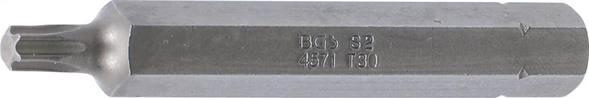 Antgalis | ilgis 75 mm | 10 mm (3/8) storis | T-Star (Torx) T30 (4571)