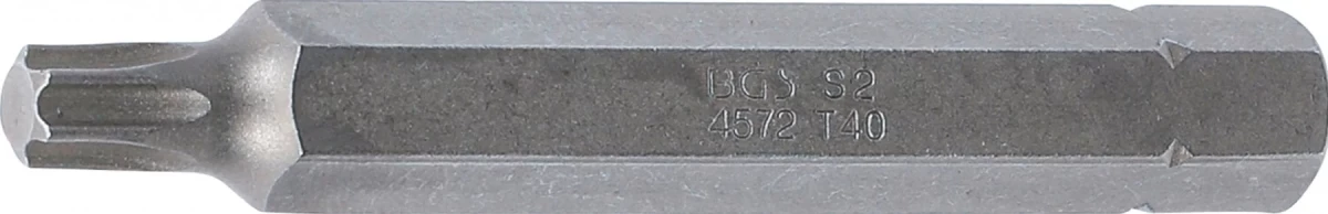 Antgalis | ilgis 75 mm | 10 mm (3/8) storis | T-Star (Torx) T40 (4572)