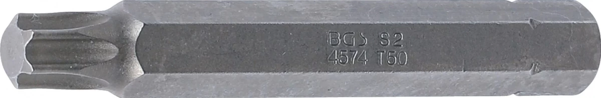 Antgalis | ilgis 75 mm | 10 mm (3/8) storis | T-Star (Torx) T50 (4574)