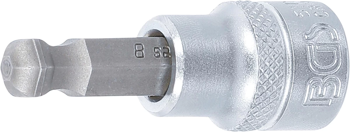 Antgalis įpresuotas į galvutę | 10 mm (3/8) | hex šešiakampis | su šarnyru 8 mm (5115) Antgalis įpresuotas į galvutę | 10 mm (3/8) | hex šešiakampis | su šarnyru 8 mm (5115)