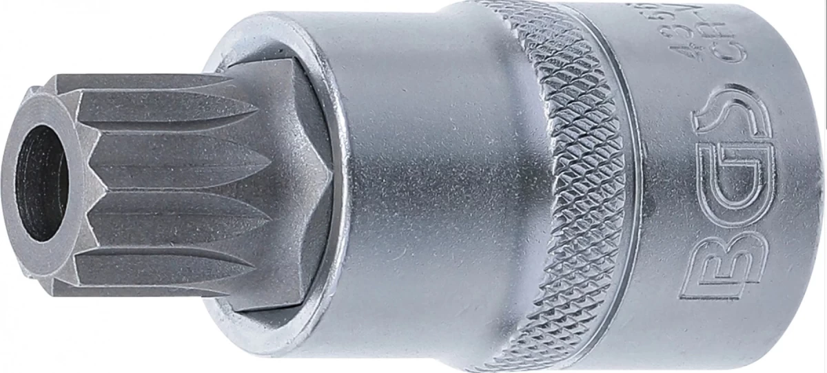 Antgalis įpresuotas į galvutę | 12,5 mm (1/2) | Spline su skyle (XZN) M16 (4356)