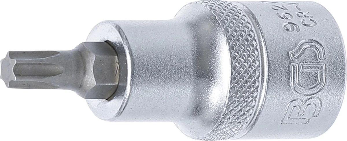 Antgalis įpresuotas į galvutę | 12,5 mm (1/2) | T-Star (Torx) T35 (9627)