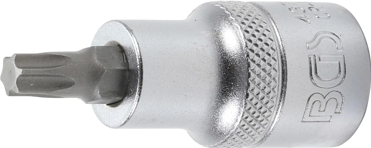 Antgalis įpresuotas į galvutę | 12,5 mm (1/2) | T-Star (Torx) T40 (4372)