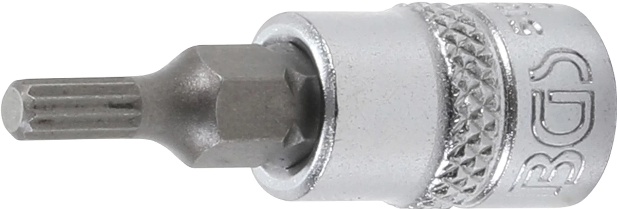Antgalis įpresuotas į galvutę | 6.3 mm (1/4) | Spline (XZN) M4 (5105-M4)