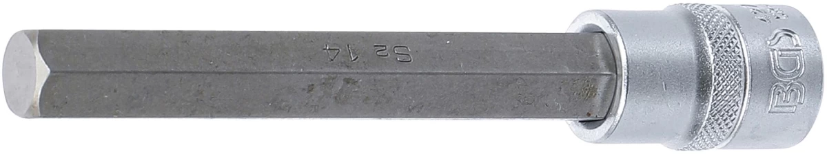Antgalis įpresuotas į galvutę | ilgis 140 mm | 12,5 mm (1/2) | hex šešiakampis 14 mm (4274)
