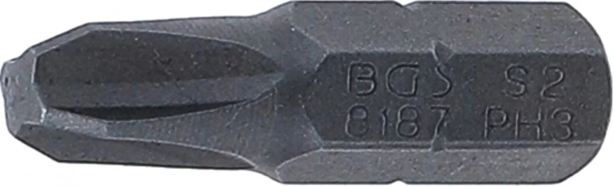 Antgalis kryžminis | 6,3 mm (1/4) | Kryžminis PH3 (8187)