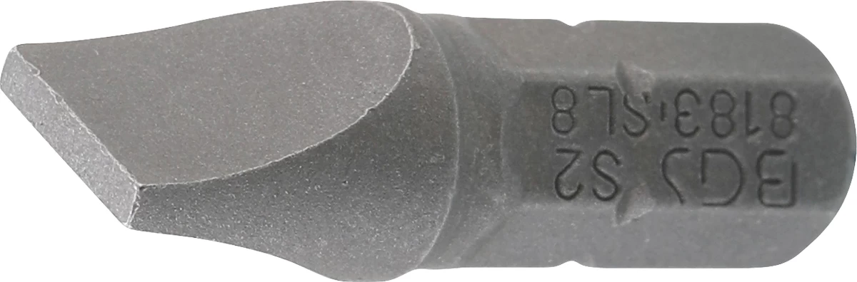 Antgalis plokščias | 6,3 mm (1/4) | Slot SL 8 mm (8183)