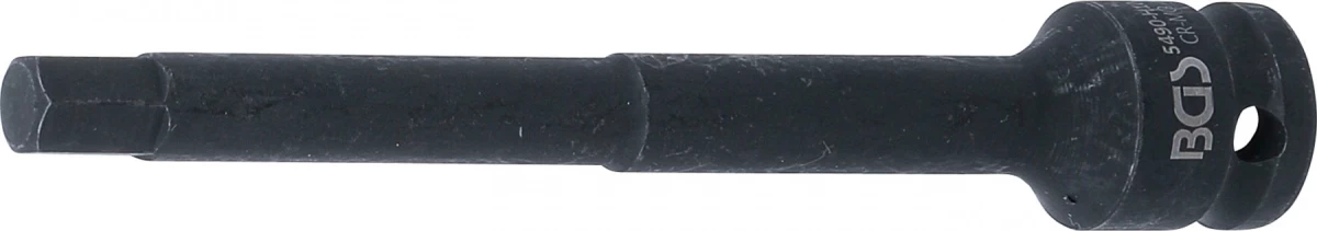 Antgalis smūginis | 150 mm ilgio | 12,5 mm (1/2) | Hex šešiakampis 10 mm (5490-H10)