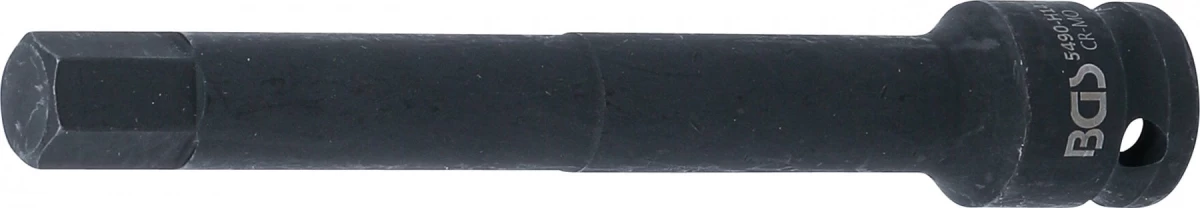 Antgalis smūginis | 150 mm ilgio | 12,5 mm (1/2) | Hex šešiakampis 14 mm (5490-H14)