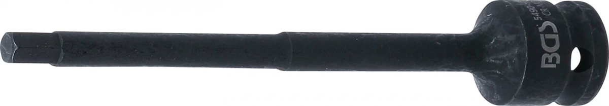 Antgalis smūginis | 150 mm ilgio | 12,5 mm (1/2) | Hex šešiakampis 7 mm (5490-H7)