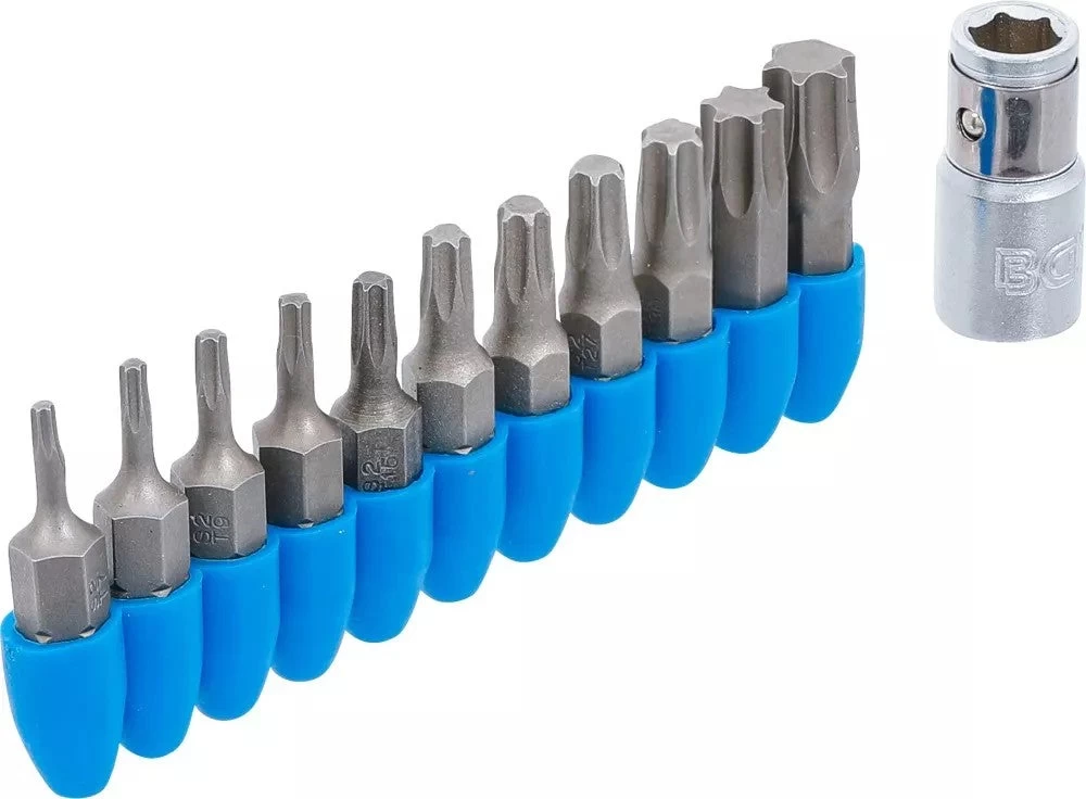 Antgalių komplektas | 6.3 mm (1/4) | T-star (Torx) | 11 vnt. (784)