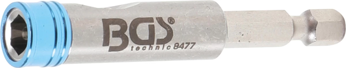 Antgalių laikiklis labai plonas | su greito atjungimo mygtuku | 6.3 mm (1/4) (8477)