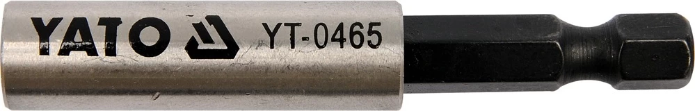 Antgalių laikiklis magnetinis 1/4, 60 mm (YT-0465)