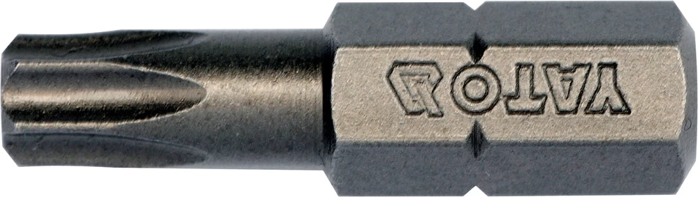 Antgalių rinkinys | 6.3 mm (1/4) | T-star (Torx) T27 | S2 | 10 vnt. (YT-78145)