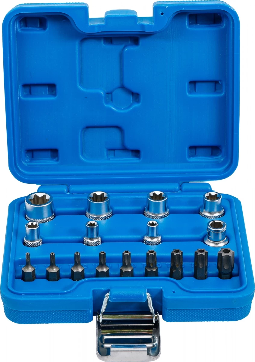 Antgalių rinkinys | E-Type / T-Star (Torx) | 17 vnt. (5023)