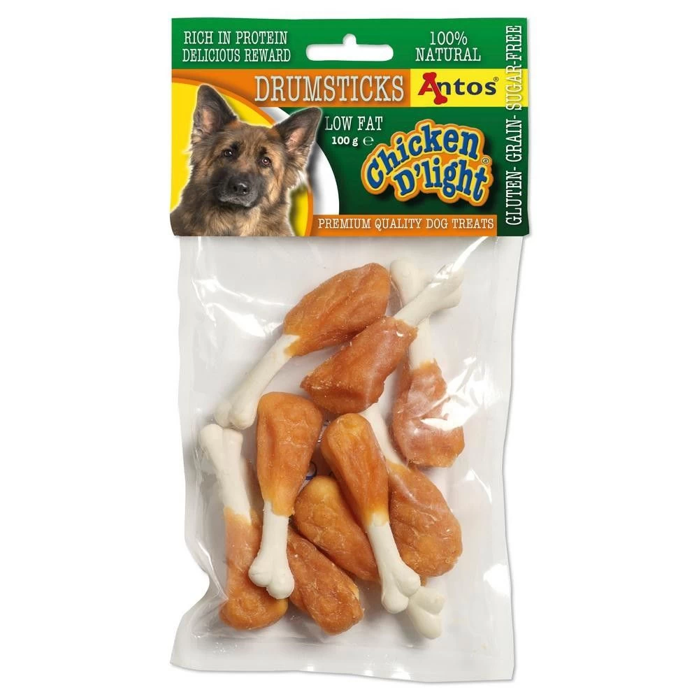 ANTOS Chicken D&#039;light Drumsticks vištienos blauzdelės 100g, 20161P