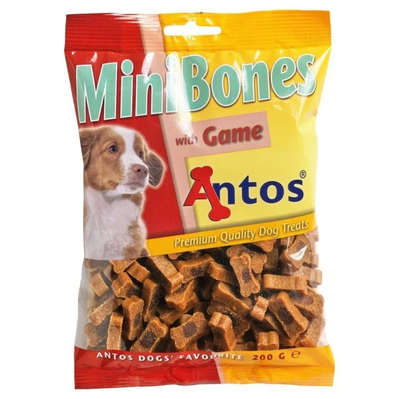 ANTOS Mini Bones Duo Game maži kauliukai su žvėriena 200g (25), 10249P