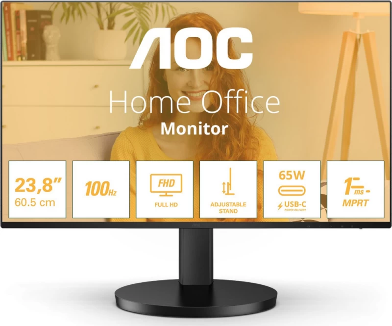 Aoc 24b3cf2 Monitorius (23.8&amp;quot; /ips /100hz /1920 X 1080 / Juodas)