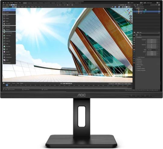Aoc 24p2q Monitorius (23,8&amp;quot; /ips /75hz /1920 X 1080 / Juodas)