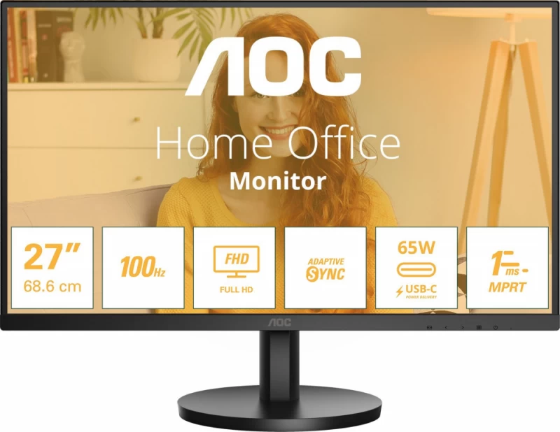 Aoc 27b3ca2 Monitorius (27&amp;quot; /ips /100hz /1920 X 1080 / Juodas)