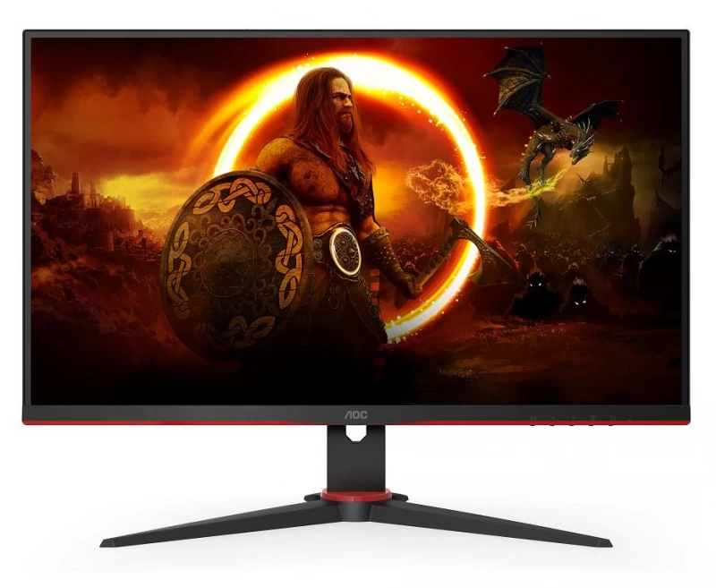Aoc 27g2spae/bk Monitorius (27&amp;quot; /tft Ips /165hz /1920 X 1080 / Juoda/raudona)