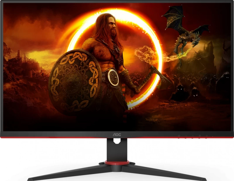 Aoc Q27g2e/bk Monitorius (27&amp;quot; /va /155hz /2560 X 1440 /juodas/raudonas)