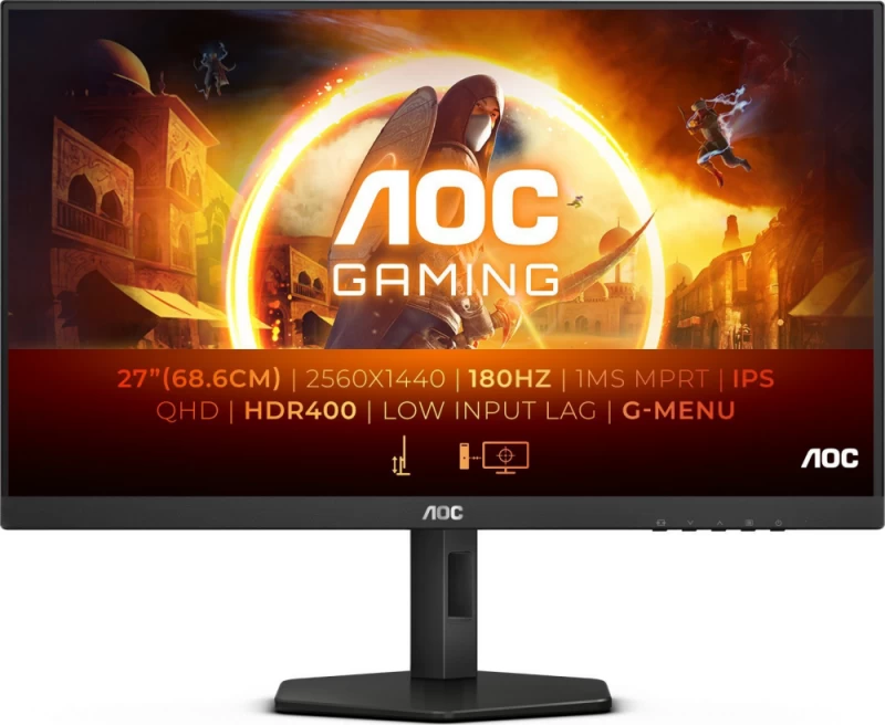 Aoc Q27g4x Monitorius (27&amp;quot; /ips / 180hz / 2560 X 1440 / Juodas)