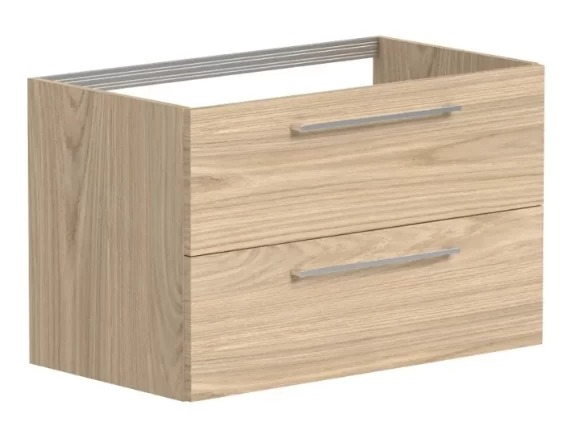 Apatinė spintelė Kame DUET su stalčiais, 79cm, šviesus ąžuolas BU/8-2DR/35 Apatinė spintelė Kame DUET su stalčiais, 79cm, šviesus ąžuolas BU/8-2DR/35