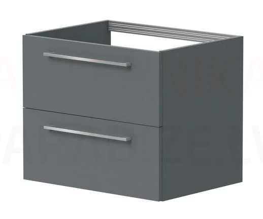 Apatinė spintelė Kame Gama, matinė pilka 59 cm BU/6-3DR/D05 Apatinė spintelė Kame Gama, matinė pilka 59 cm BU/6-3DR/D05