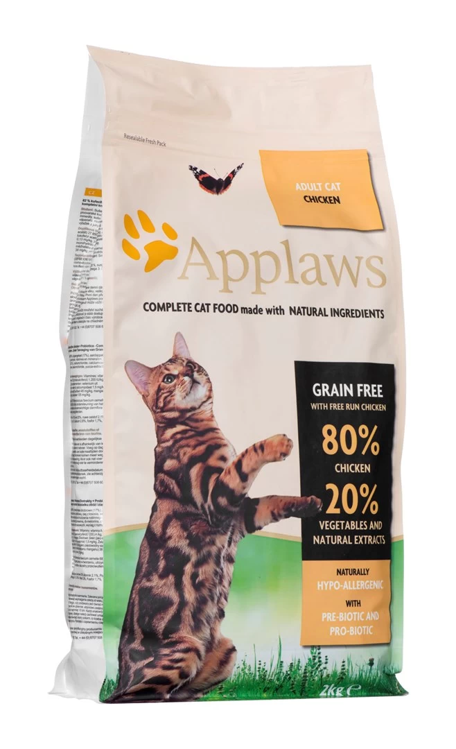 Applaws Cat Chicken sausas kačių maistas, 2 kg, vištiena