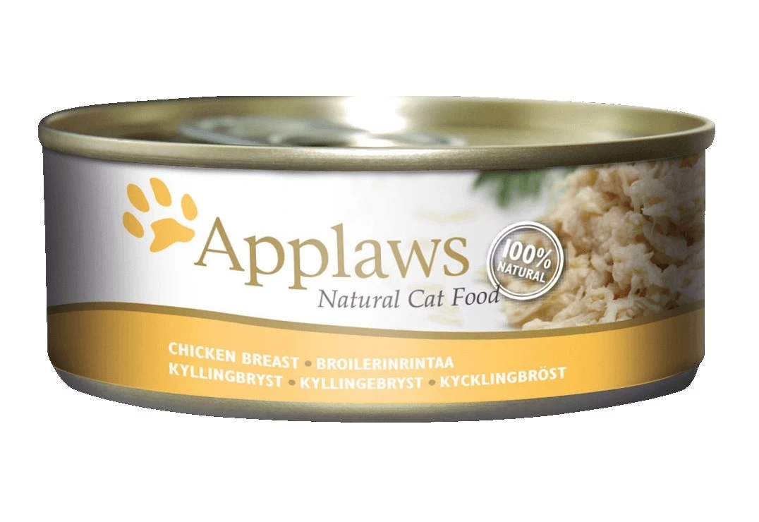 Applaws Natural šlapias pašaro papildas katėms vištienos krūtinėlė sultinyje, 70 g