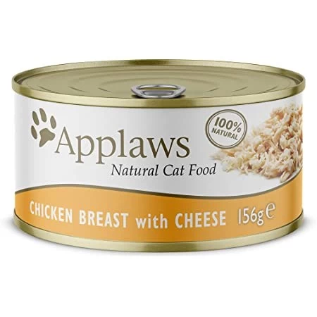 Applaws šlapias kačių maistas, vištiena su sūriu, 156g