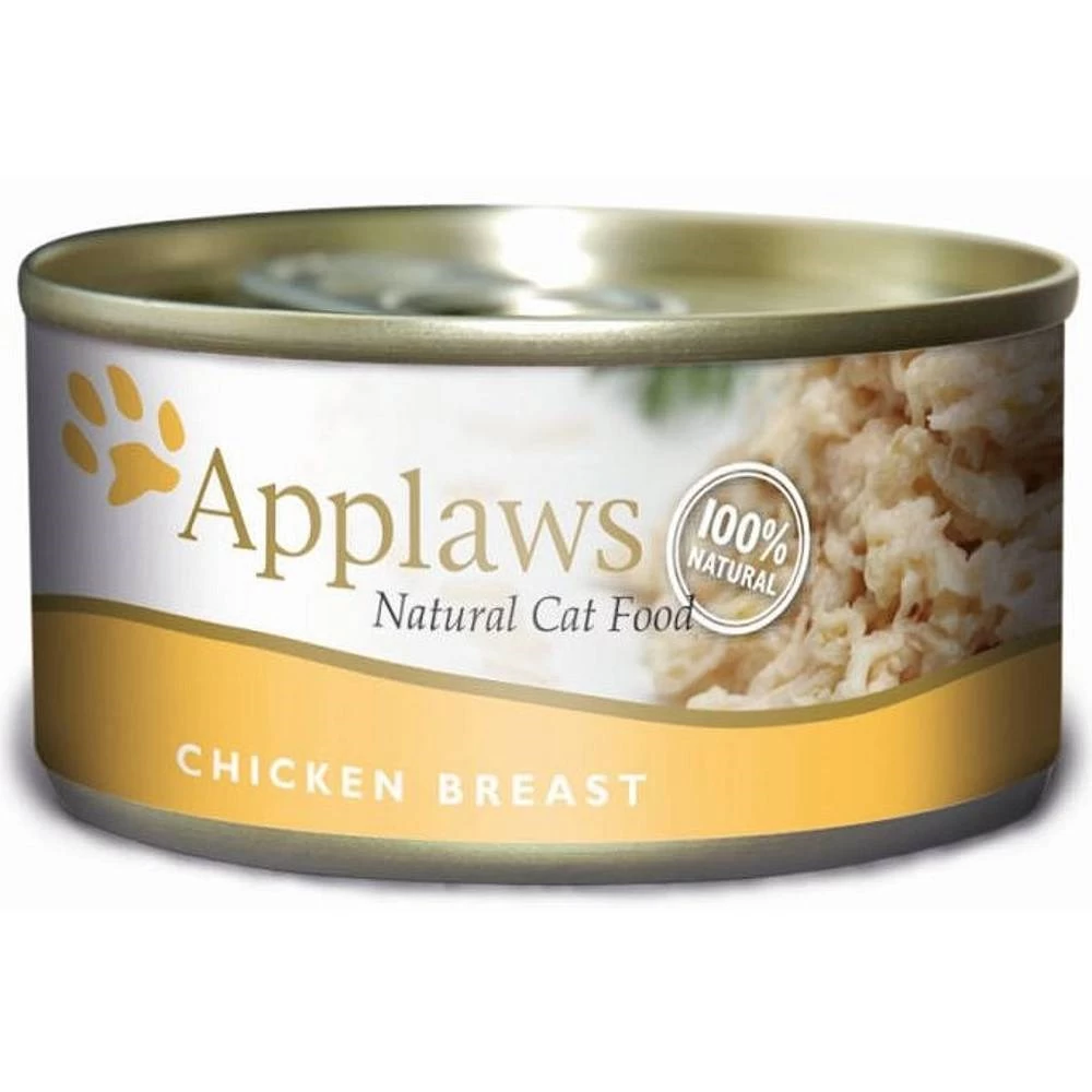 Applaws šlapias kačių maistas, vištienos krūtinėlė, 156 g