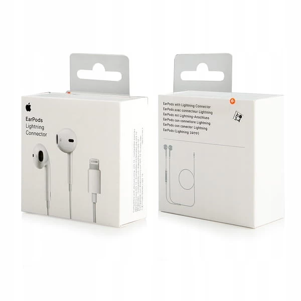 apple Earpods Ausinės Su lightning Jungtimi, Skirtos iphone, Baltos Spalvos