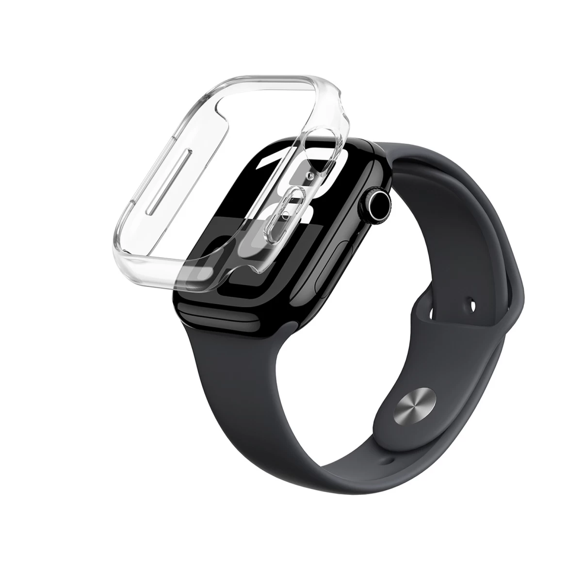 apple Watch 42 Mm Minimalaus Korpuso Dėklas - Skaidrus