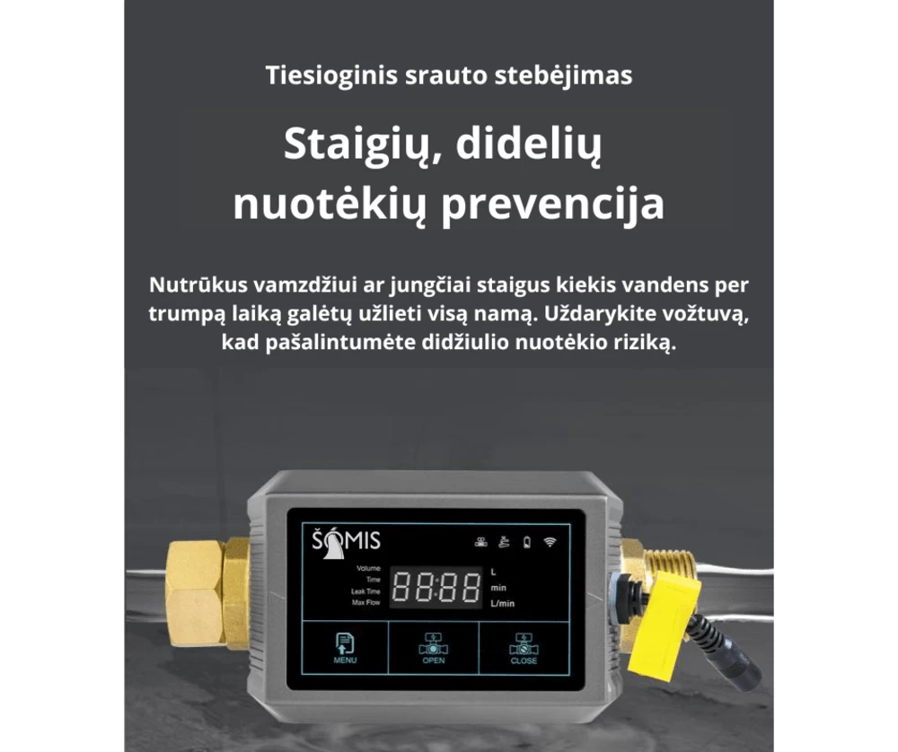 IŠMANI VANDENTIEKIO APSAUGA, PREMIUM SOM PROTECT