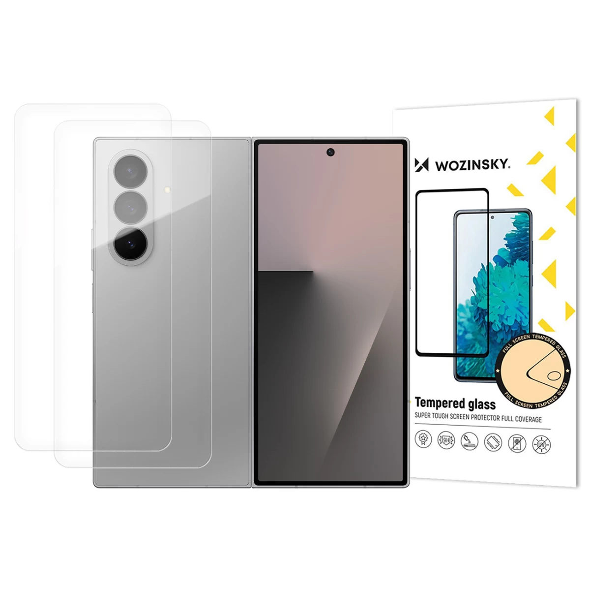 Apsauginė Plėvelė, Skirta samsung Galaxy Z Fold 7 Tpu Visam Korpusui - 2 Vnt.