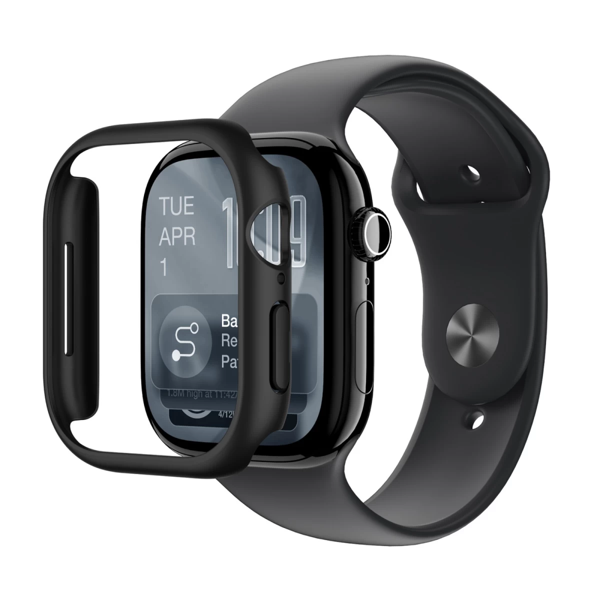Apsauginis Dėklas apple Watch Series 11 46mm Minimal - Juodas