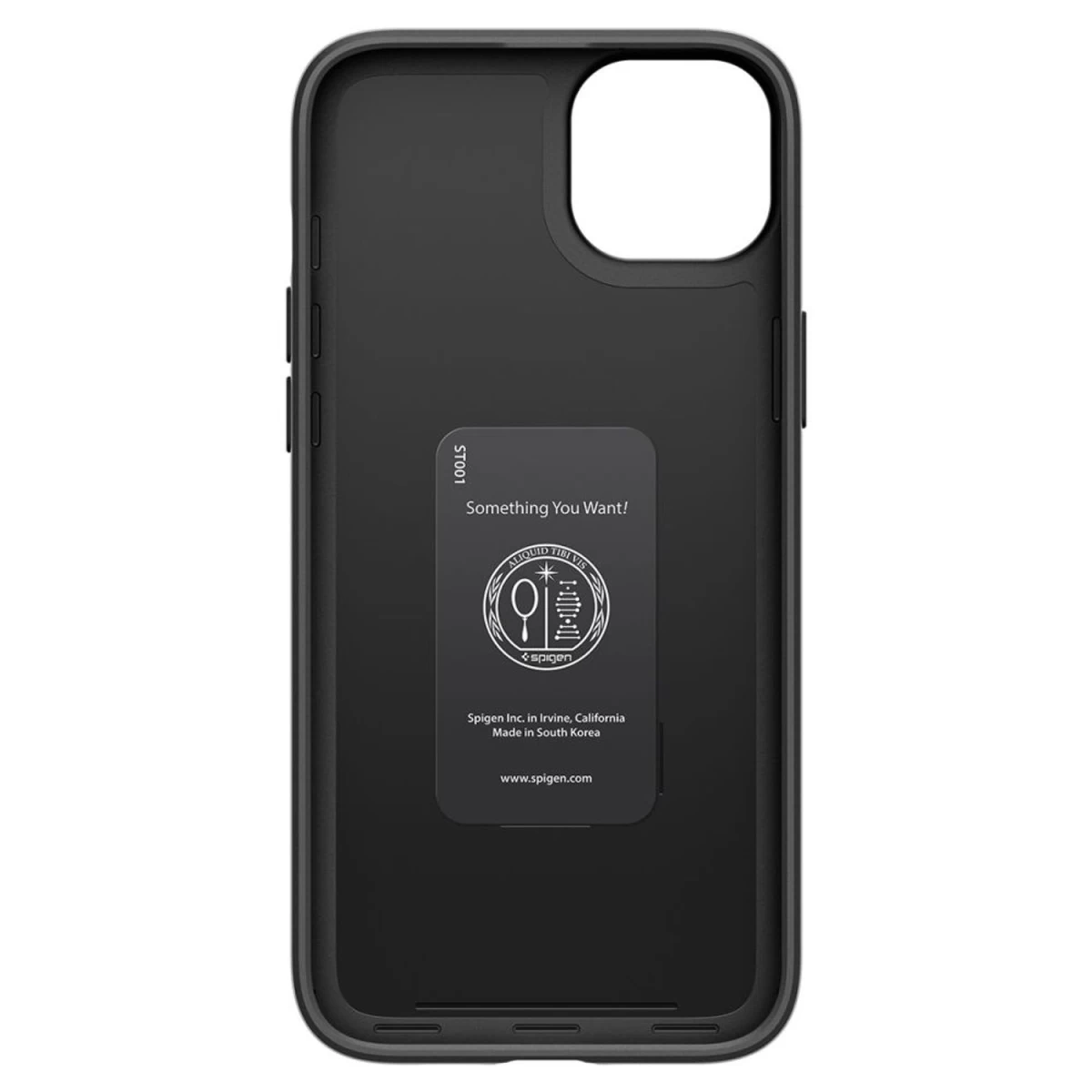 Apsauginis Dėklas Iphone 15 Plus Thin Fit Black.