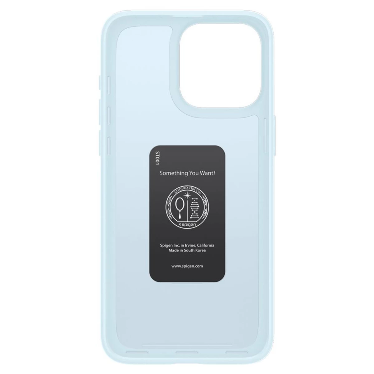 Apsauginis Dėklas Iphone 15 Pro Max Thin Fit Light Blue.