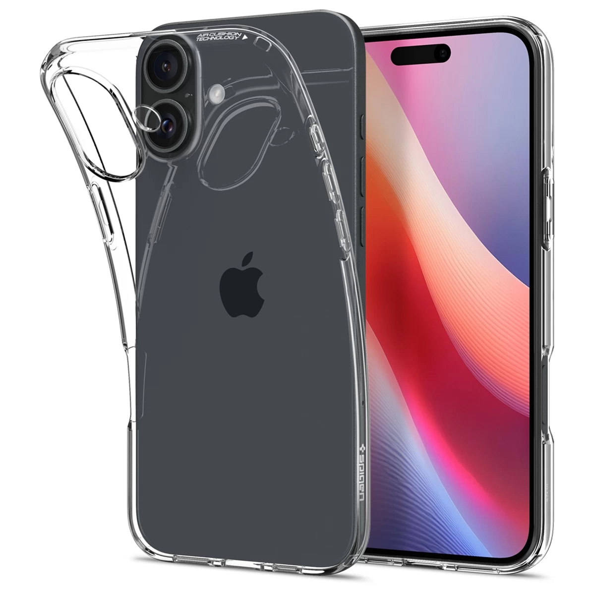 Apsauginis Dėklas iphone 16 Plus Liquid Crystal - Skaidrus