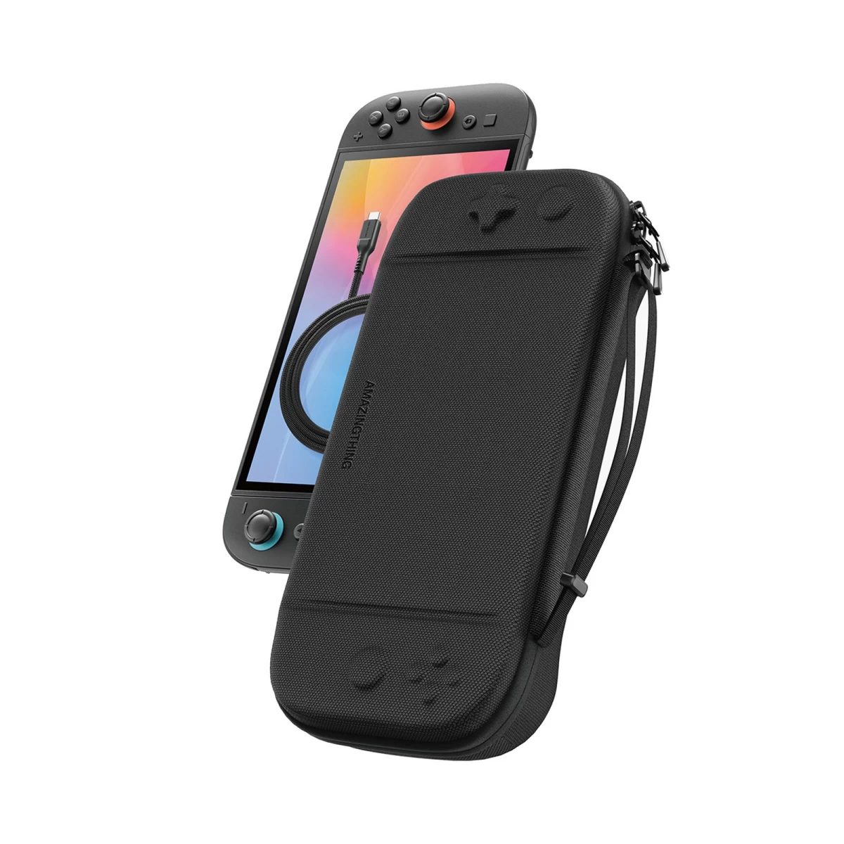 Apsauginis Dėklas nintendo Switch 2 Ir Priedams - Juodas