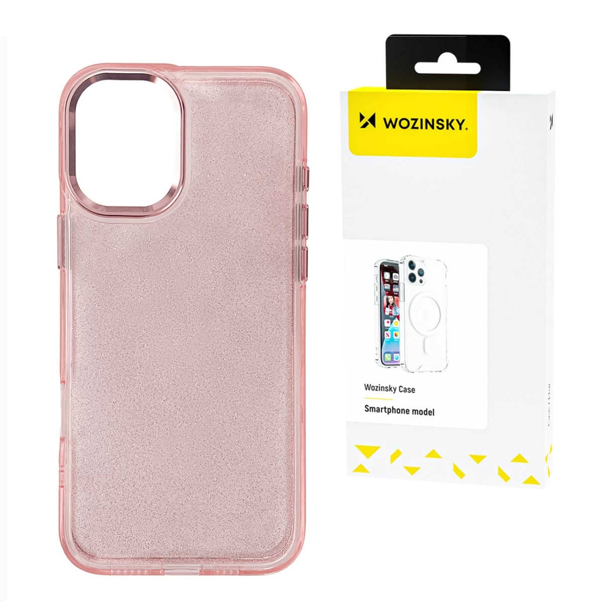 Apsauginis Dėklas samsung Galaxy S24 Fe Glitter Case - Rožinis Su Blizgučiais