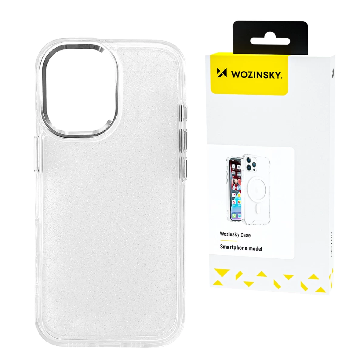 Apsauginis Dėklas samsung Galaxy S24 Fe Glitter Case - Skaidrus Su Blizgučiais