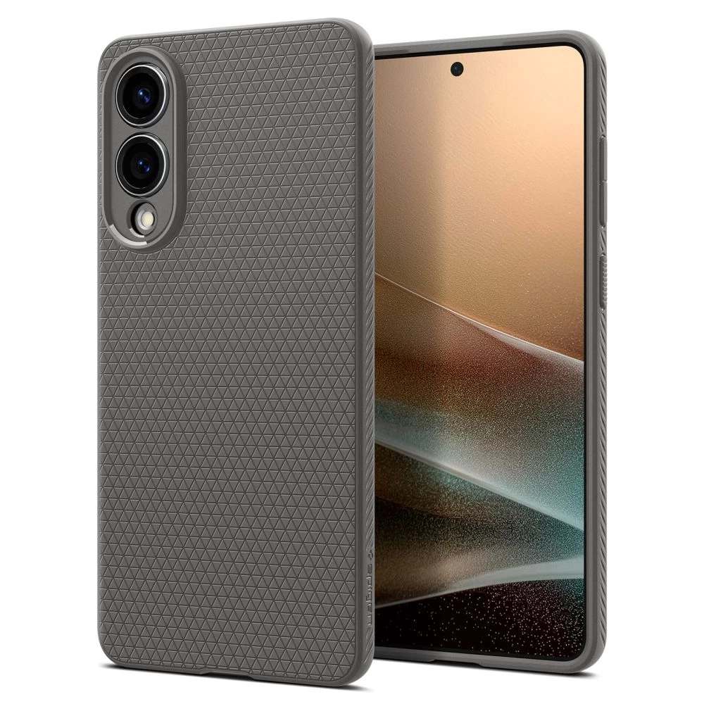 Apsauginis Dėklas samsung Galaxy S25 Edge Liquid Air - Pilkas