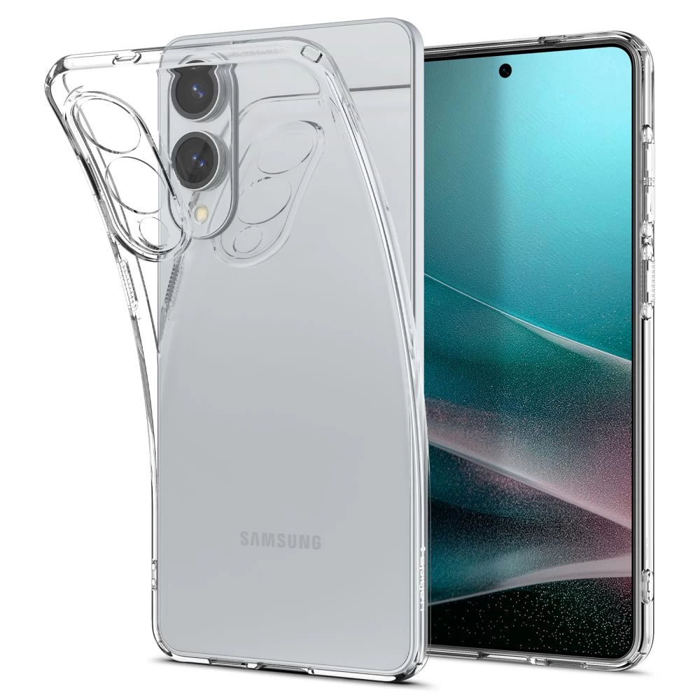 Apsauginis Dėklas samsung Galaxy S25 Edge Liquid Crystal - Skaidrus